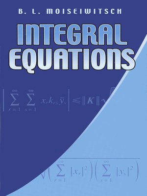 cover image of Integral Equations
